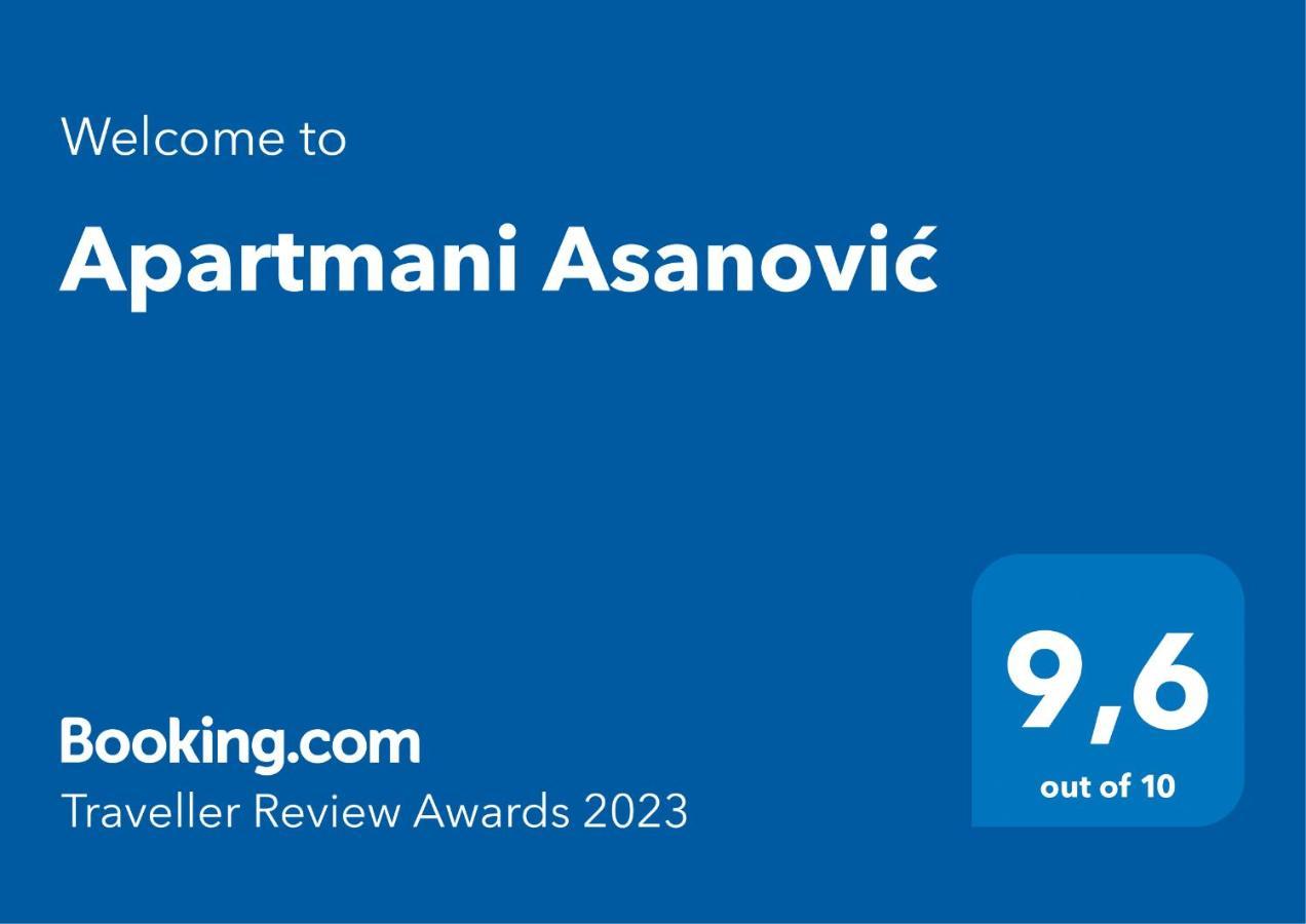 Apartmani Asanovic บุดวา ภายนอก รูปภาพ